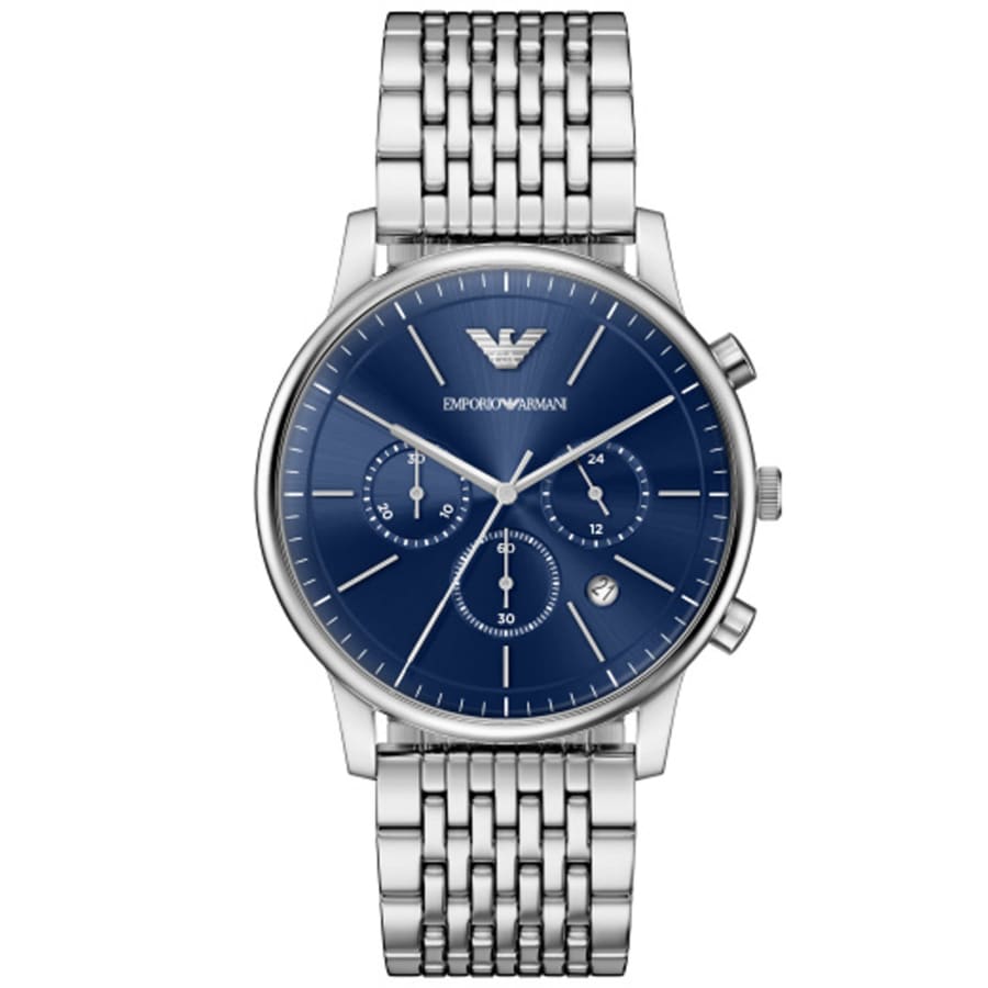 Emporio Armani AR11771 Watch Silver | Mainline Menswear ca